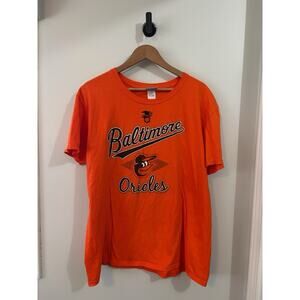 Genuine Merchandise Mens Baltimore Orioles Baseball T-Shirt Orange XL